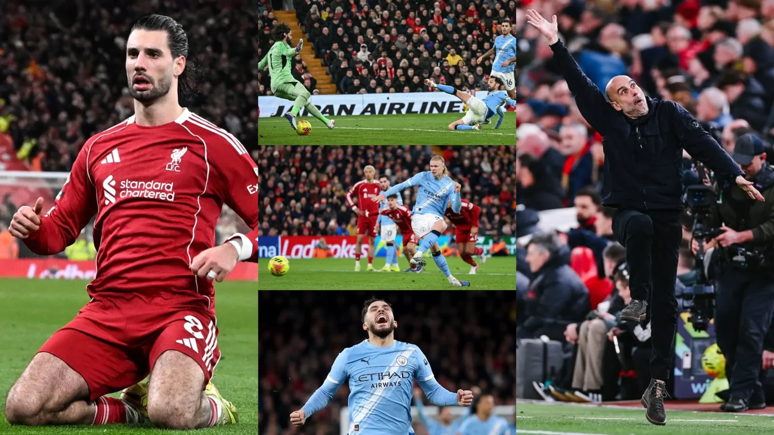 Liverpool 1-2 Man City: 20 phút hỗn loạn làm sống lại cuộc đua vô địch Premier League | hutieutv
